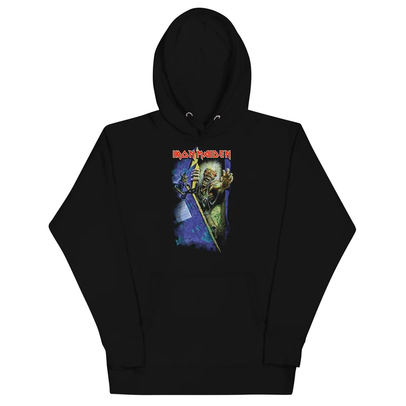 Iron Maiden - Reaching Eddie Hoodie Black