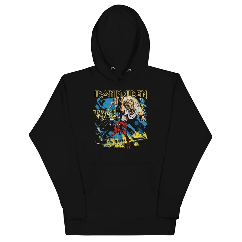 Iron Maiden - The Number of the Beast Hoodie Black