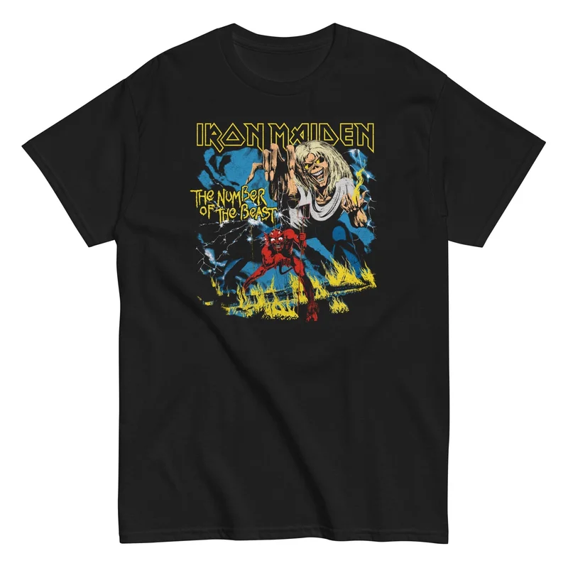 Iron Maiden - The Number of the Beast T-Shirt Black