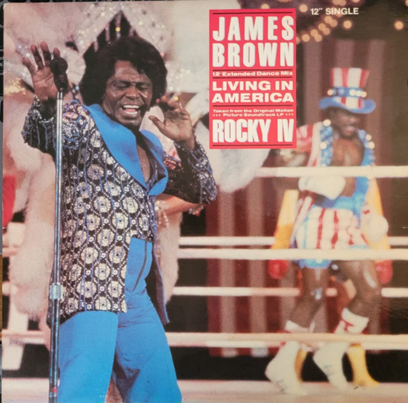 James Brown-Living In America 12" Single
