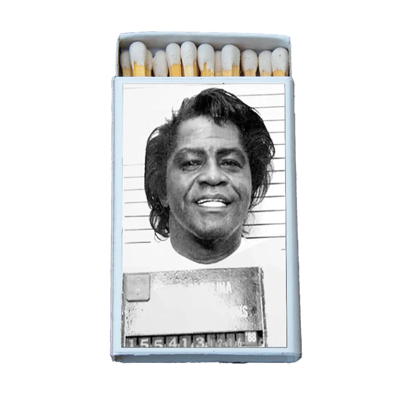 James Brown - Mugshot Matchbook