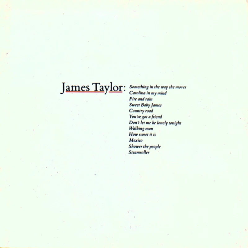James Taylor-Greatest Hits