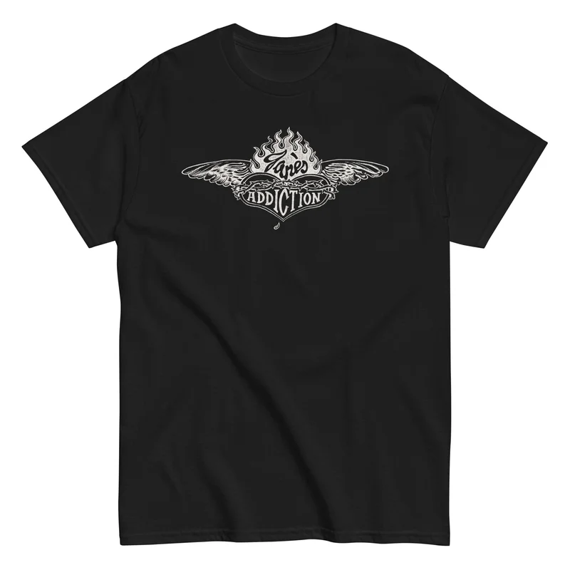 Jane's Addiction - Badge Logo T-Shirt Black