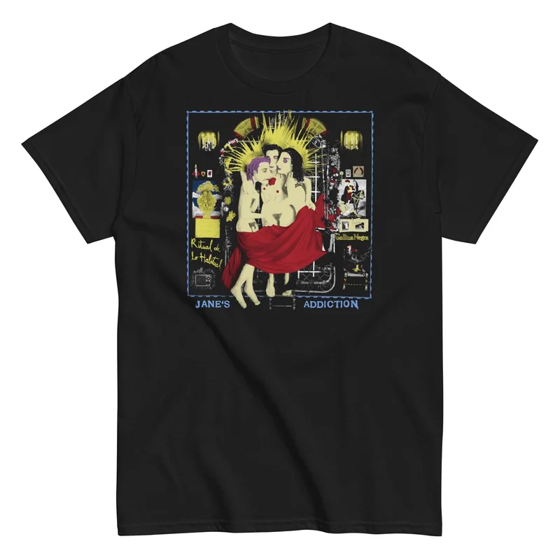 Jane's Addiction - Three Ladies T-Shirt Black