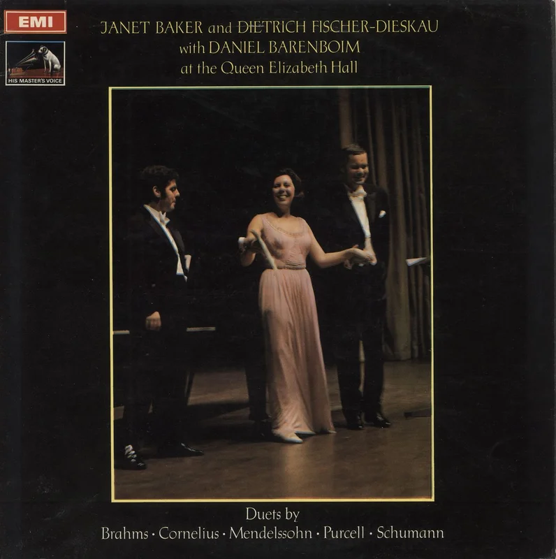 Janet Baker Duets UK Vinyl LP