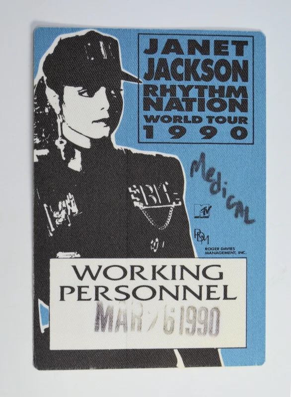 Janet Jackson - Backstage Pass 1990