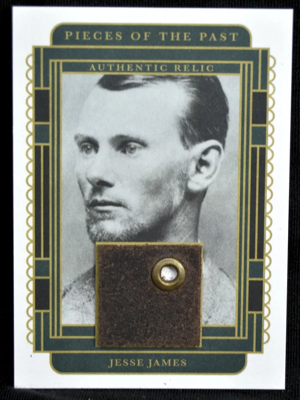 Jesse  James - Authentic Relic Card