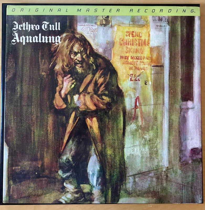 Jethro Tull Aqualung Original Master recording LP with inserts