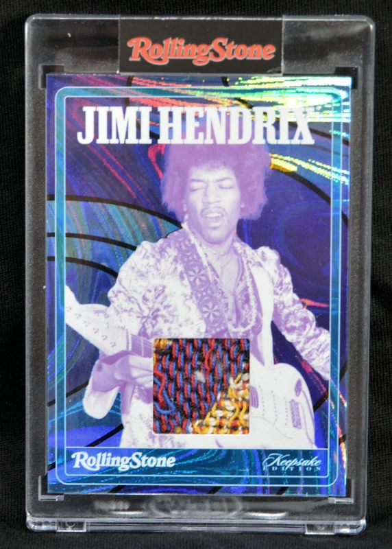Jimi Hendrix -  2025 Rolling Stone Keepsake Premiere Edition RELIC 3/10