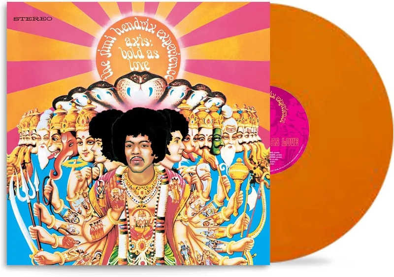 Jimi Hendrix Axis Bold As Love - National Album Day 2025 - Orange Vinyl - Sealed UK Vinyl LP