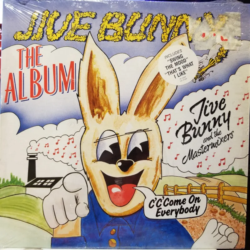Jive Bunny And The Mastermixers-The Album (C'C'Come On Everybody) LP