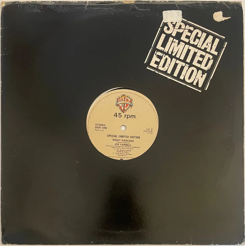 Joe Farrell - Night Dancing 12" Single