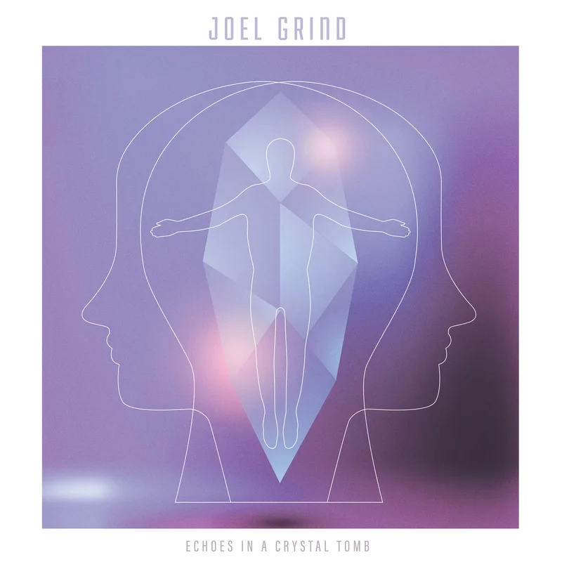 Joel Grind Echoes In A Crystal Tomb LP Galaxies Edge Green & Purple Vinyl