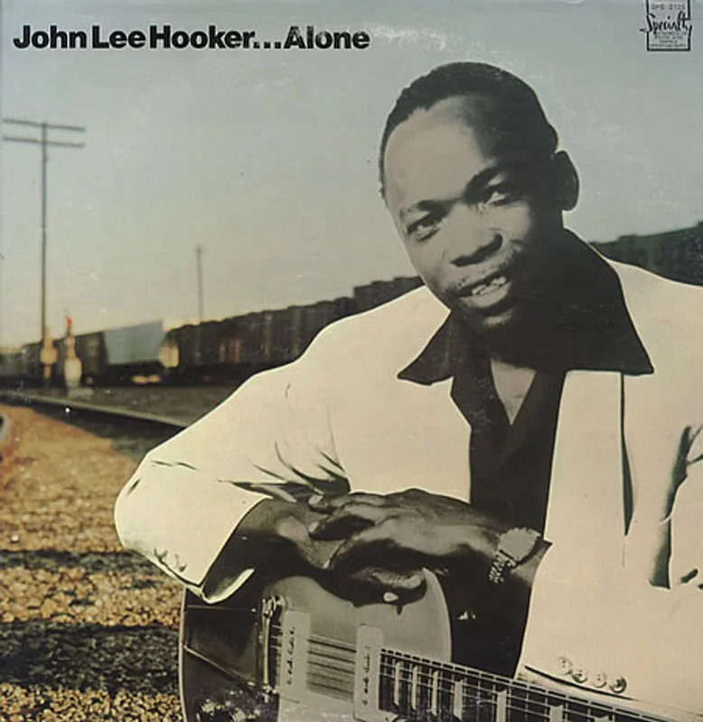 John Lee Hooker Alone US Vinyl LP