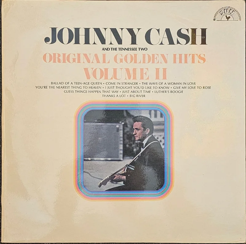 Johnny Cash And The Tennessee Two - Original Golden Hits Volume II Lp