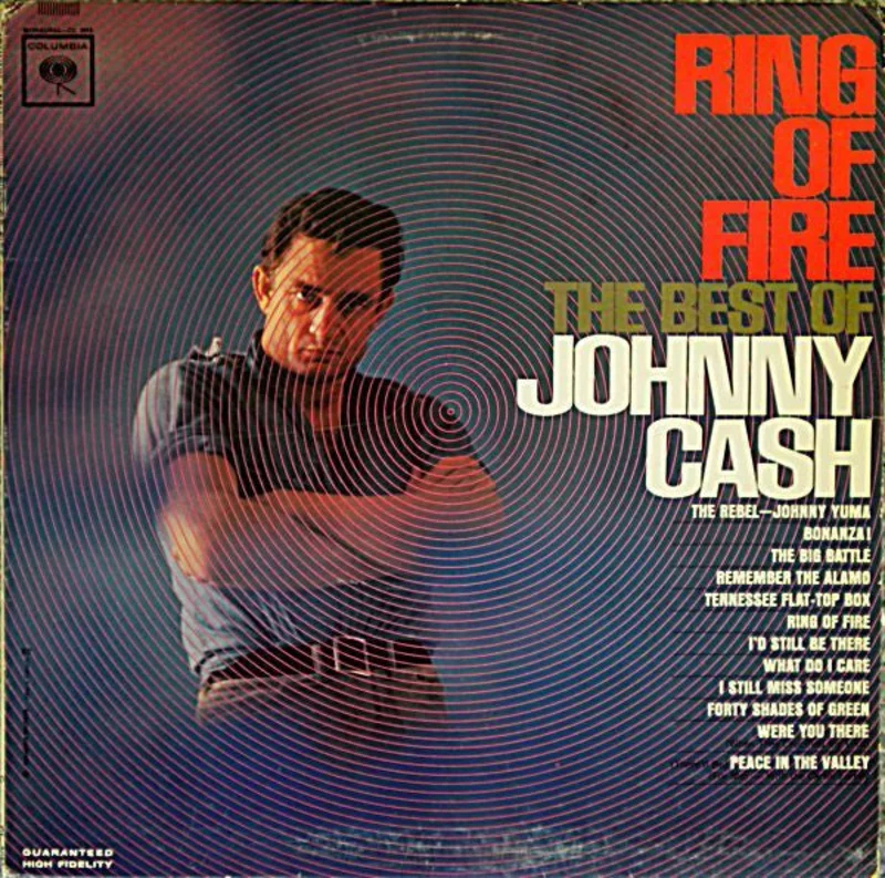 Johnny Cash-Ring Of Fire - The Best Of Johnny Cash LP Final Sale