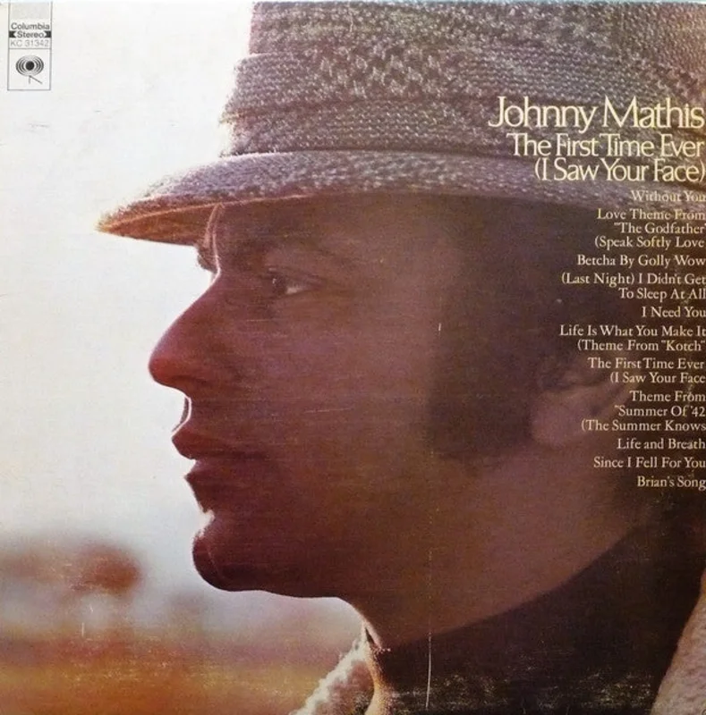 Johnny Mathis-The First Time Ever (I Saw Your Face) LP (Factory Sealed)