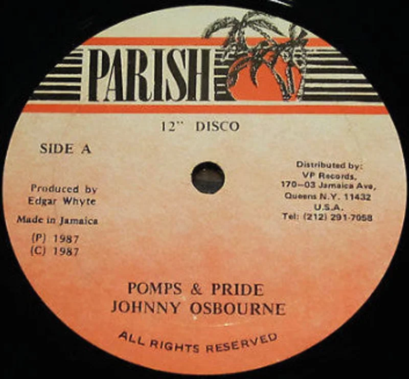 Johnny Osbourne-Pomps & Pride 12" Single