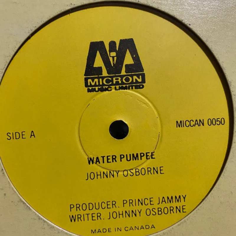 Johnny Osbourne-Water Pumpee 12" Single