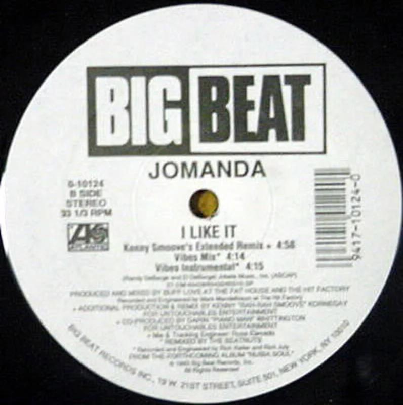 Jomanda-I Like It 12" Single
