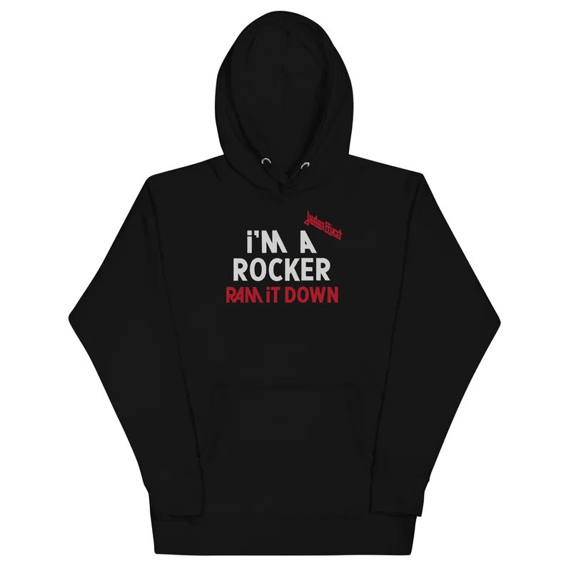Judas Priest - I'm a Rocker Hoodie Black