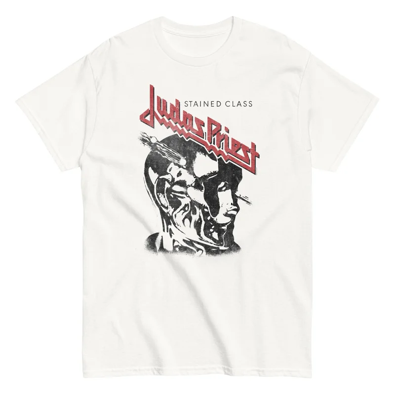 Judas Priest - Look Left T-Shirt White