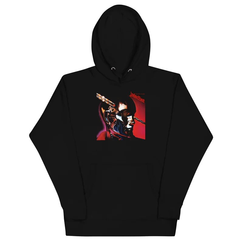 Judas Priest - Racing Downhill Hoodie Black