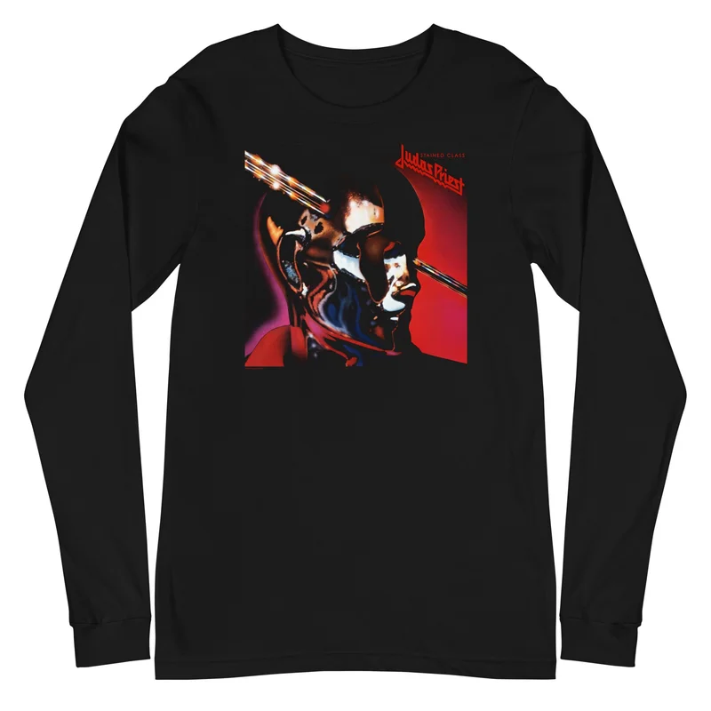 Judas Priest - Racing Downhill Long Sleeve T-Shirt Black