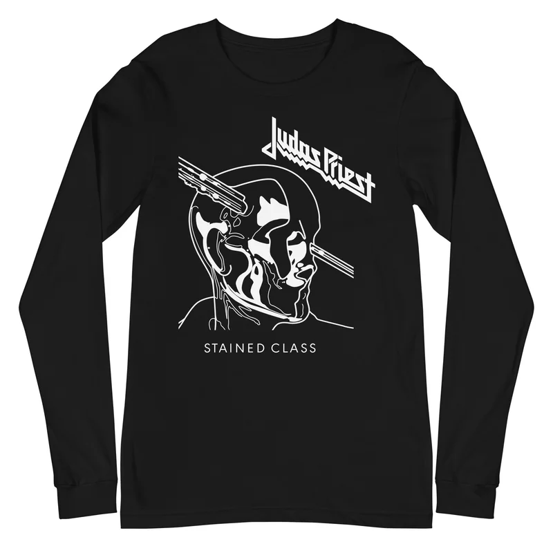 Judas Priest - Stained Class Long Sleeve T-Shirt Black