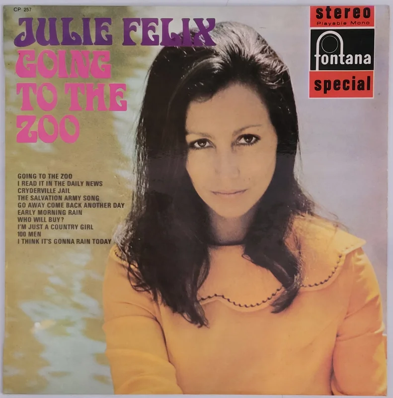 Julie Felix - Going To The Zoo Lp