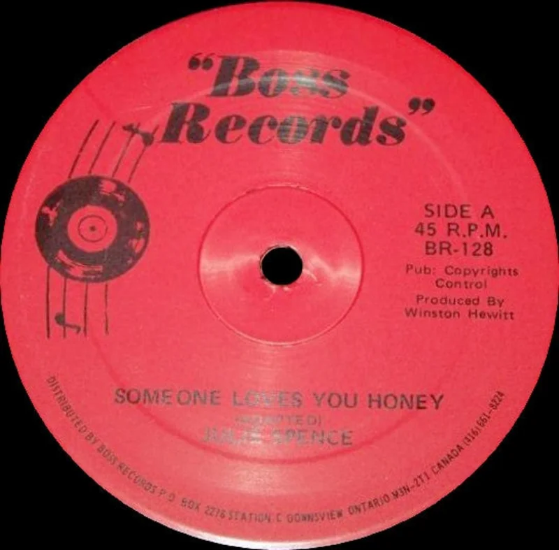 Julie Spence-Someone Loves You 12" Single
