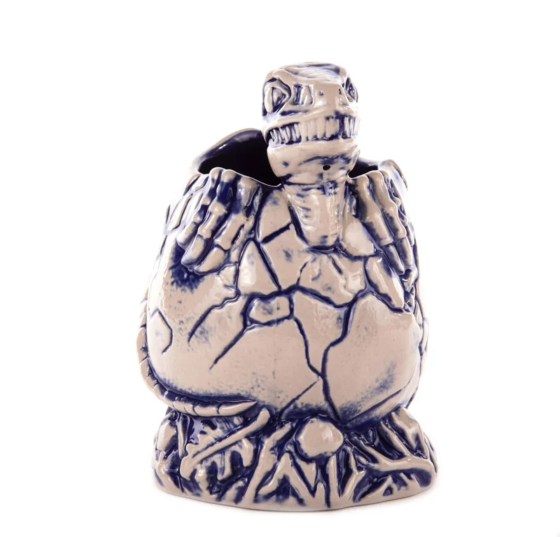 Jurassic Park Baby Raptor Tiki Mug (Blue Variant)