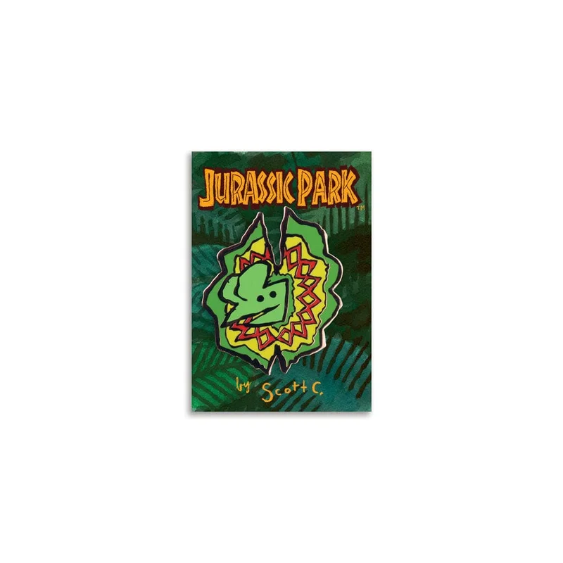 Jurassic Park Dilophosaurus Enamel Pin
