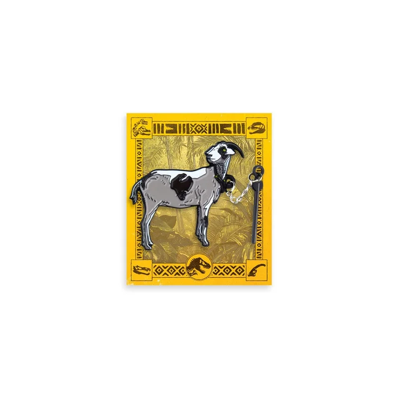 Jurassic Park The Goat Enamel Pin