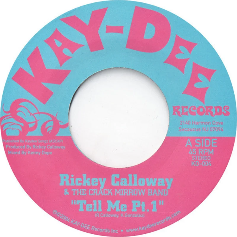 KD-004 Tell Me (Kenny Dope Mix) - Rickey Calloway & The Crack Mirrow Band