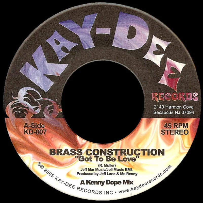 KD-007 Brass Construction-Got To Be Love KD-007 Brass Construction-Got To Be Love (Black Vinyl)