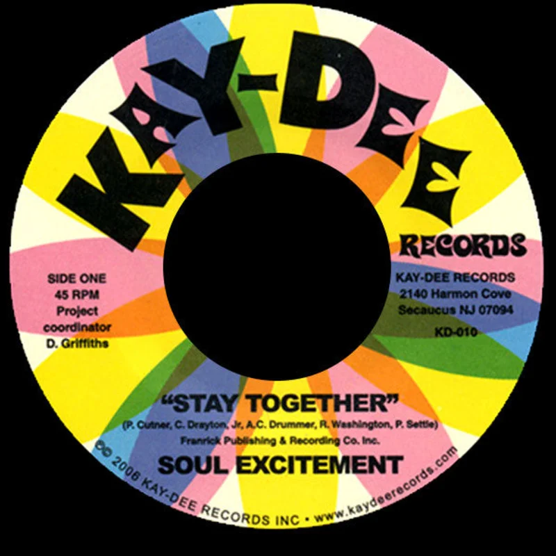 KD-010 Soul Excitement-Stay Together KD-010 Soul Excitement-Stay Together (Black Vinyl)