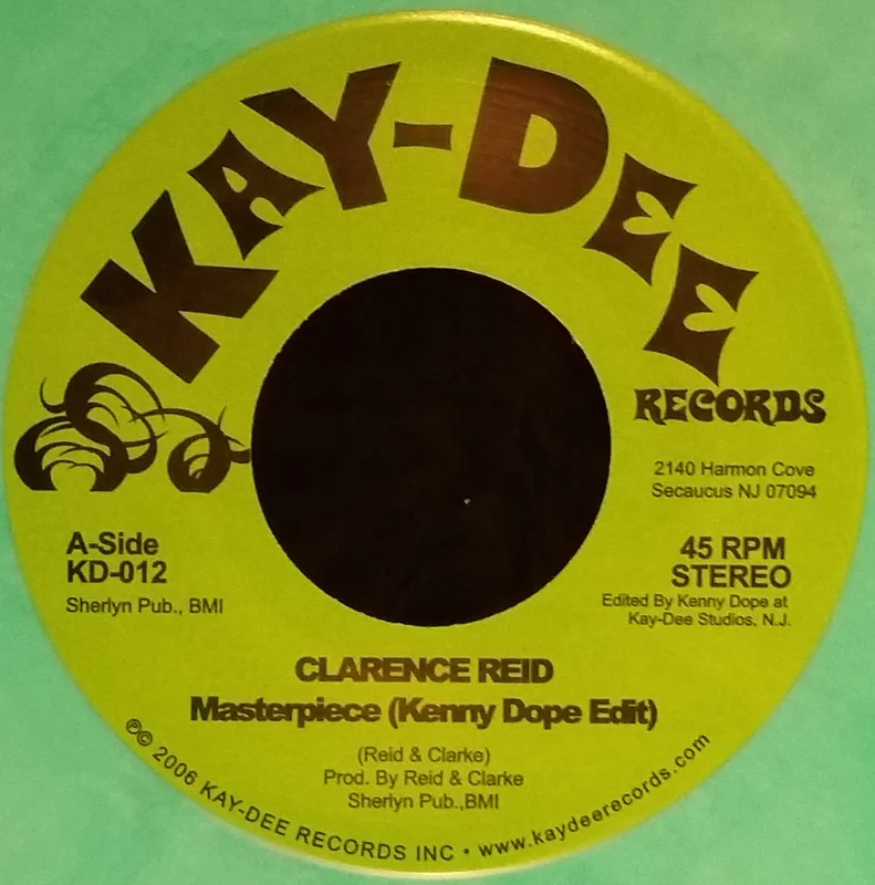 KD-012 Masterpiece / Kenny Dope Edit - Clarence Reid KD-012 Clarence Reid Limited Edition Teal Multi