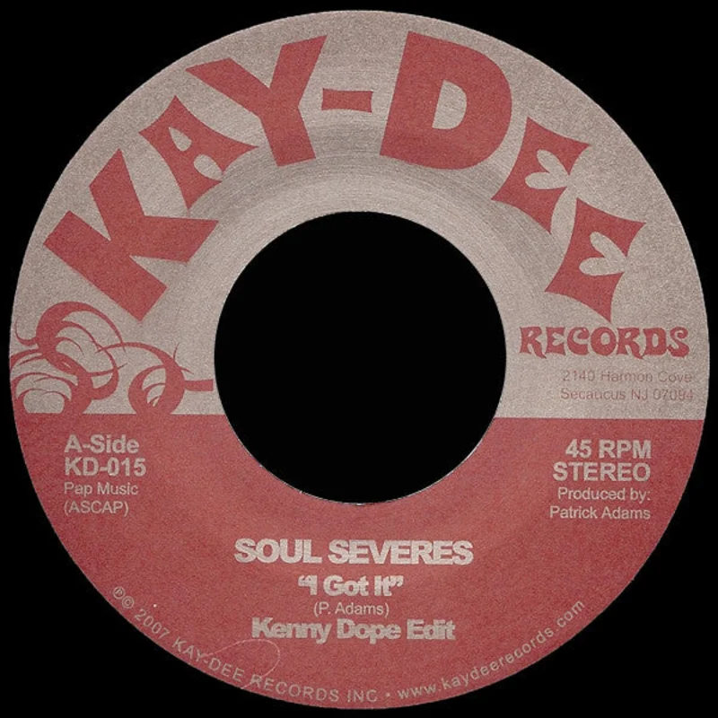 KD-015 Soul Severes-I Got It KD-015 Soul Severes-I Got It (Black Vinyl)