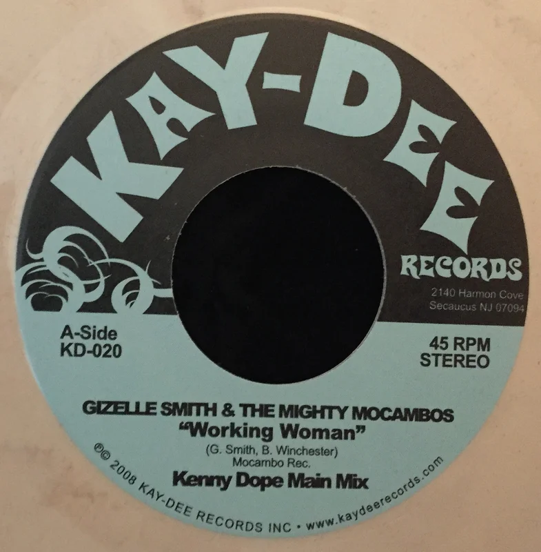 KD-020 Working Woman (Kenny Dope Mixes) - Gizelle Smith KD-020 Gizelle Smith-Working Woman (Black Vinyl)
