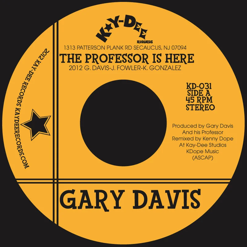 KD-031 Gary Davis-The Professor Is Here KD-031 Gary Davis-The Professor Is Here (Black Vinyl)