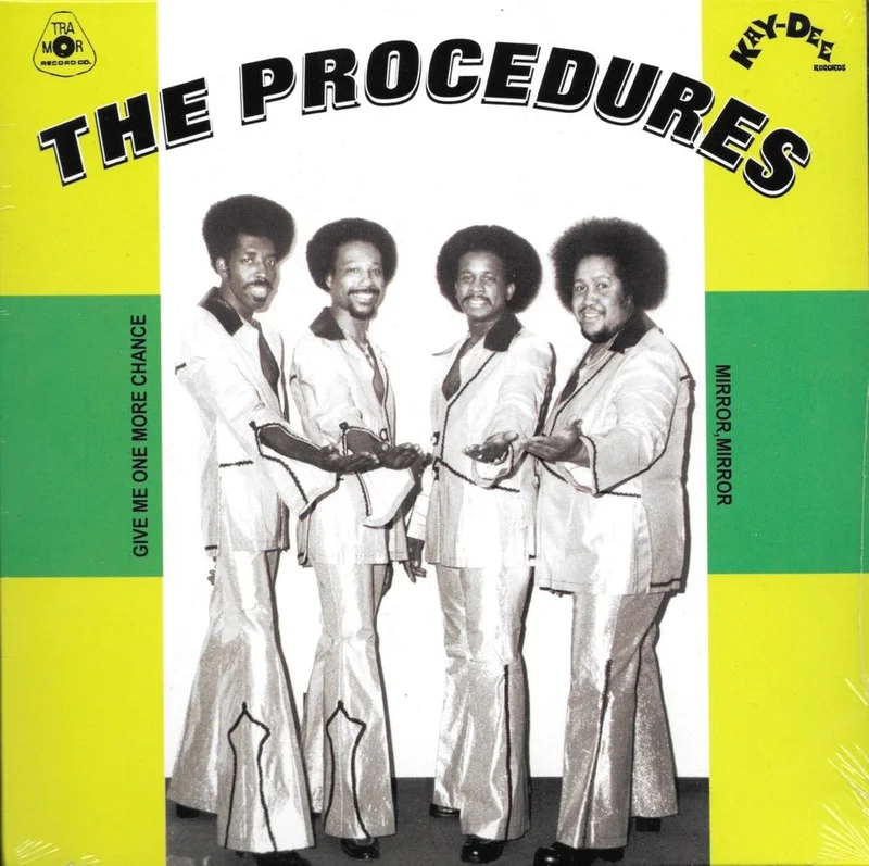 KD-036/037 The Procedures-Give Me One More Chance/Mirror,Mirror KD-036/037 The Procedures-Give Me One More Chance/Mirror (Black Vinyl)