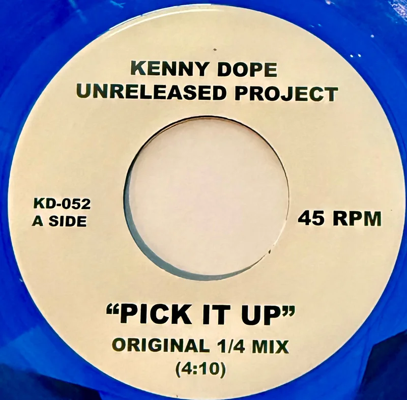KD-052 Pick It Up / That Gangsta Shit - Kenny Dope (Clear Blue)