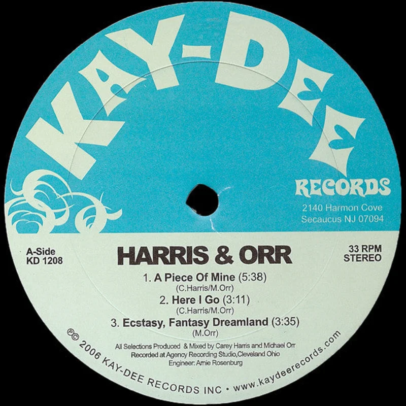 KD-1208 Harris & Or Ep KD-1208 Harris & Or Ep (Black Vinyl)