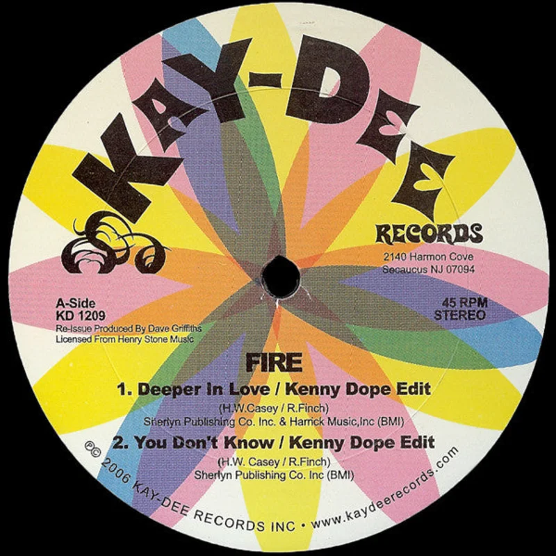 KD-1209 Keep Her Happy - Phillip Wright / Deeper In Love - Fire KD-1209 Phillip Wright-Fire (Black Vinyl)