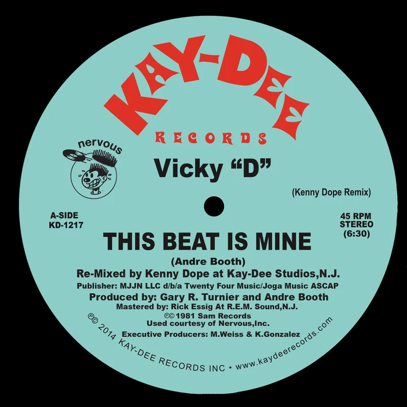 KD-1217 This Beat Is Mine - Vicky D Kenny Dope Mixes Black