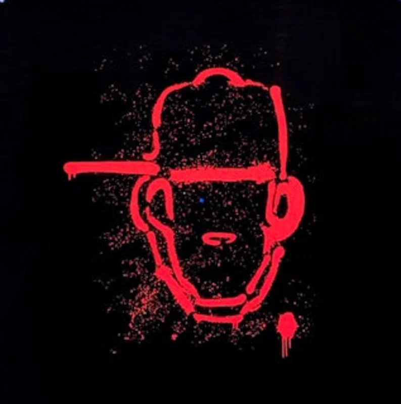 Kenny Dope Spray Can Logo Tee Black / Red
