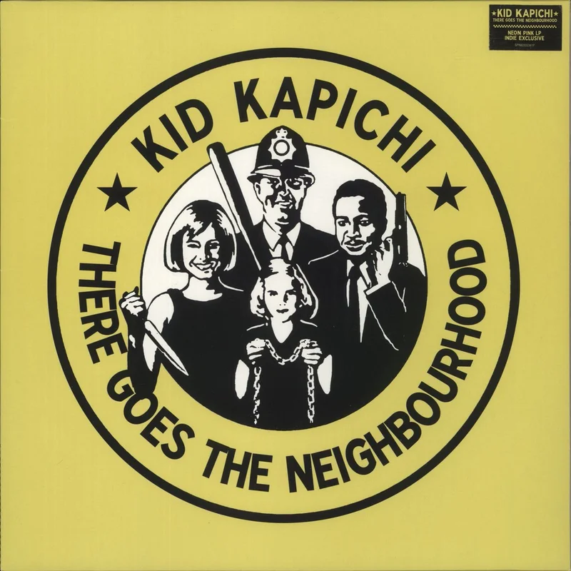 Kid Kapichi There Goes The Neighbourhood - Indie Exclusive - Neon Pink Vinyl UK Vinyl LP