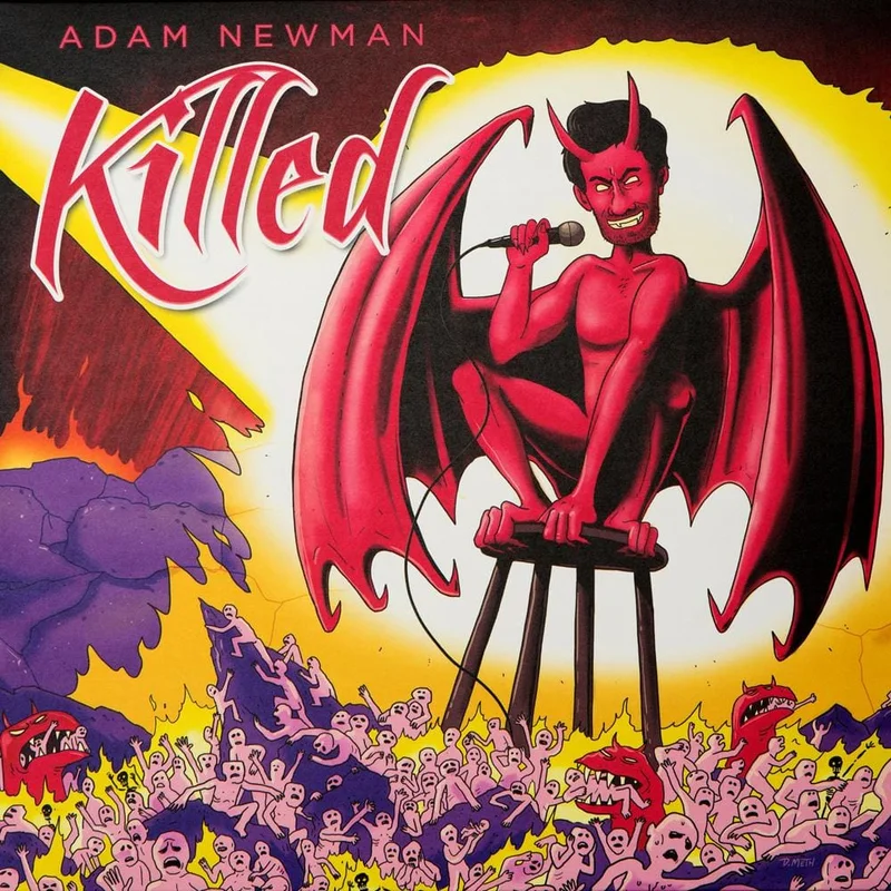 Killed LP by Adam Newman Red/Pink Vinyl