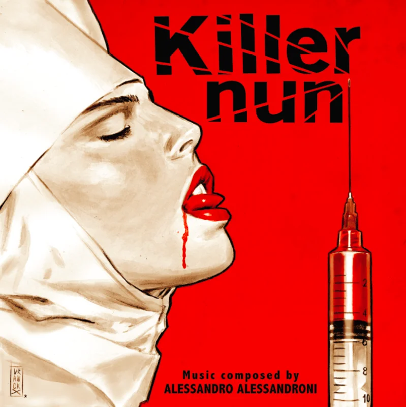 Killer Nun Original Motion Picture Soundtrack LP Red & Black Color-In-Color